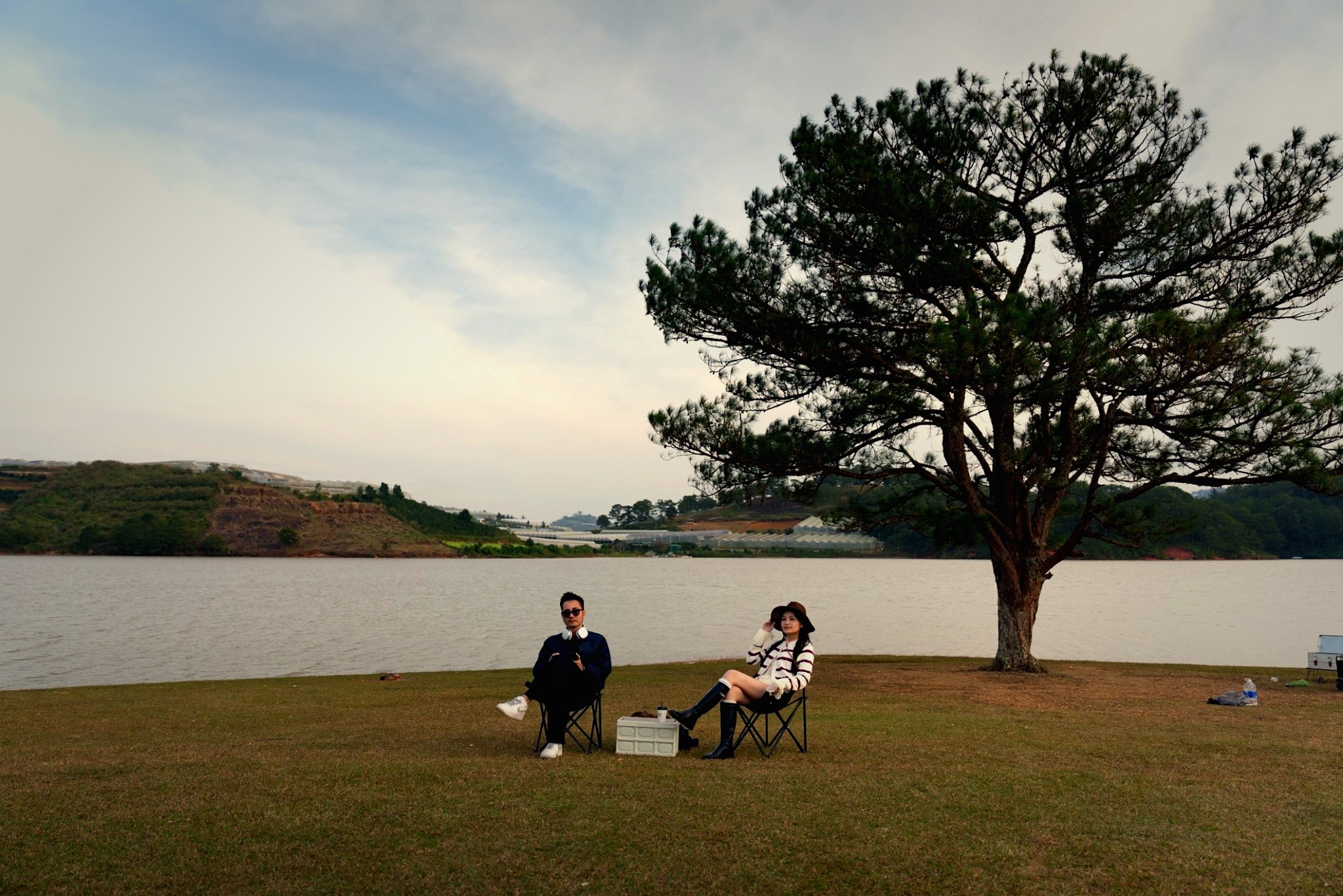 Lonely Pine Da Lat lakeside picnic